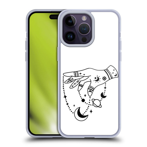 Haroulita Celestial Tattoo Puppet Universe Soft Gel Case for Apple iPhone 14 Pro Max
