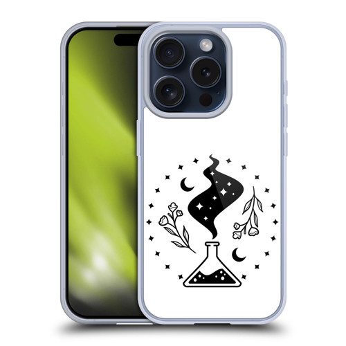 Haroulita Celestial Tattoo Potion Soft Gel Case for Apple iPhone 15 Pro