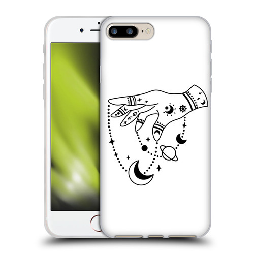 Haroulita Celestial Tattoo Puppet Universe Soft Gel Case for Apple iPhone 7 Plus / iPhone 8 Plus