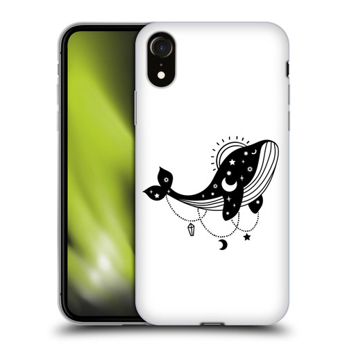 Haroulita Celestial Tattoo Whale Soft Gel Case for Apple iPhone XR