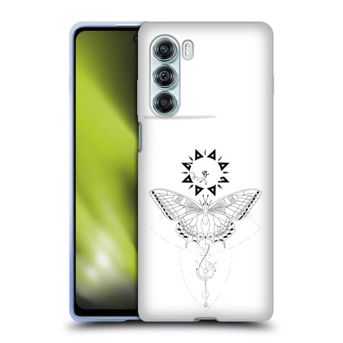 Haroulita Celestial Tattoo Butterfly And Sun Soft Gel Case for Motorola Edge S30 / Moto G200 5G