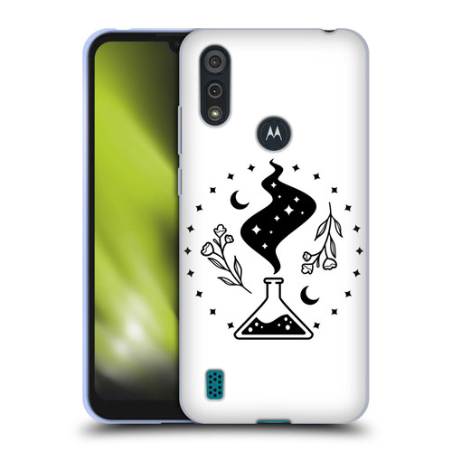 Haroulita Celestial Tattoo Potion Soft Gel Case for Motorola Moto E6s (2020)