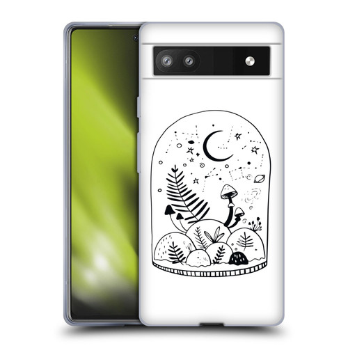 Haroulita Celestial Tattoo Terrarium Soft Gel Case for Google Pixel 6a