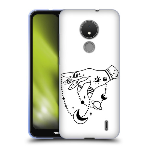 Haroulita Celestial Tattoo Puppet Universe Soft Gel Case for Nokia C21
