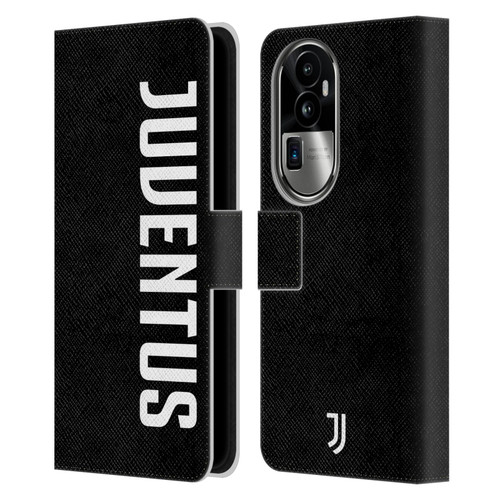 Juventus Football Club Lifestyle 2 Logotype Leather Book Wallet Case Cover For OPPO Reno10 Pro+