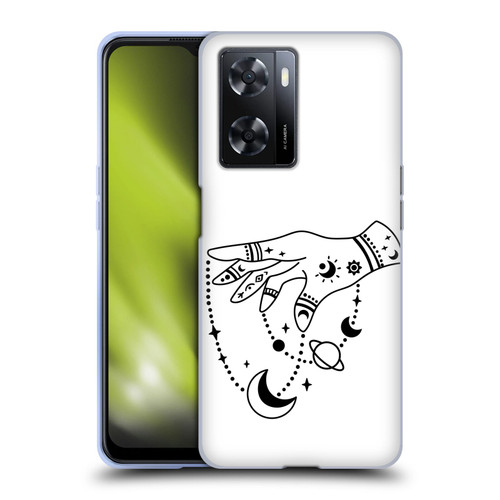 Haroulita Celestial Tattoo Puppet Universe Soft Gel Case for OPPO A57s