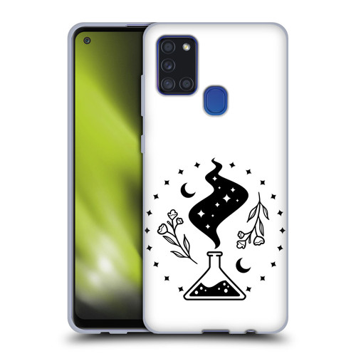 Haroulita Celestial Tattoo Potion Soft Gel Case for Samsung Galaxy A21s (2020)