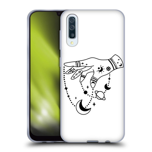 Haroulita Celestial Tattoo Puppet Universe Soft Gel Case for Samsung Galaxy A50/A30s (2019)