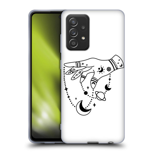 Haroulita Celestial Tattoo Puppet Universe Soft Gel Case for Samsung Galaxy A52 / A52s / 5G (2021)