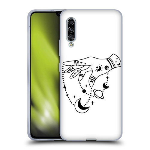 Haroulita Celestial Tattoo Puppet Universe Soft Gel Case for Samsung Galaxy A90 5G (2019)