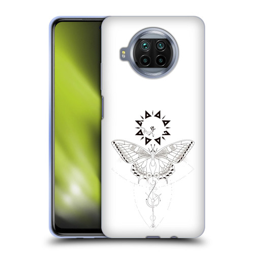Haroulita Celestial Tattoo Butterfly And Sun Soft Gel Case for Xiaomi Mi 10T Lite 5G