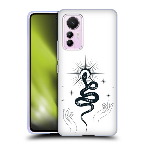 Haroulita Celestial Tattoo Snake Soft Gel Case for Xiaomi 12 Lite