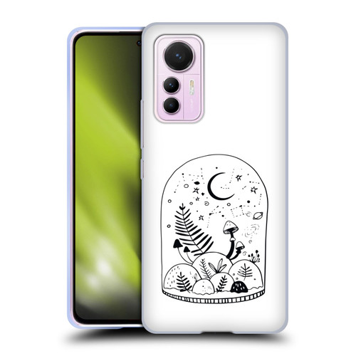 Haroulita Celestial Tattoo Terrarium Soft Gel Case for Xiaomi 12 Lite