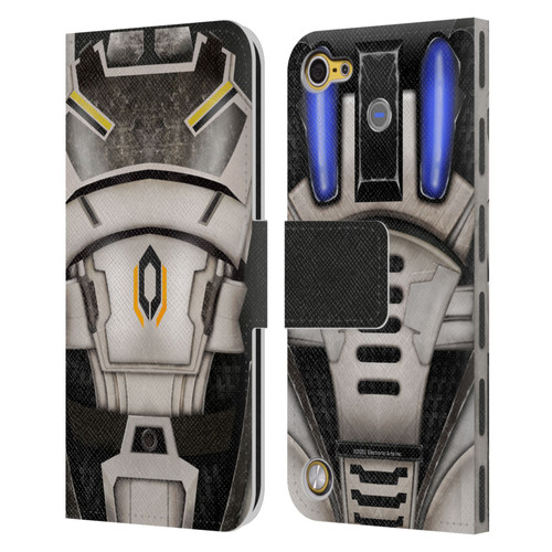 EA Bioware Mass Effect Armor Collection Cerberus Leather Book Wallet Case Cover For Apple iPod Touch 5G 5th Gen