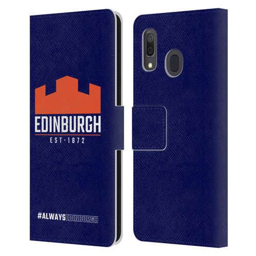Edinburgh Rugby Logo 2 Always Edinburgh Leather Book Wallet Case Cover For Samsung Galaxy A33 5G (2022)