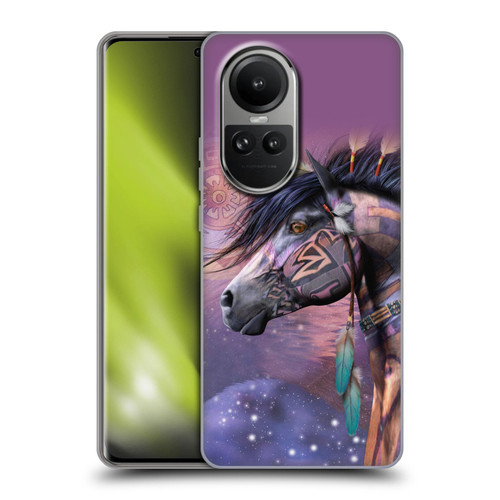 Laurie Prindle Fantasy Horse Native American Shaman Soft Gel Case for OPPO Reno10 5G / Reno10 Pro 5G