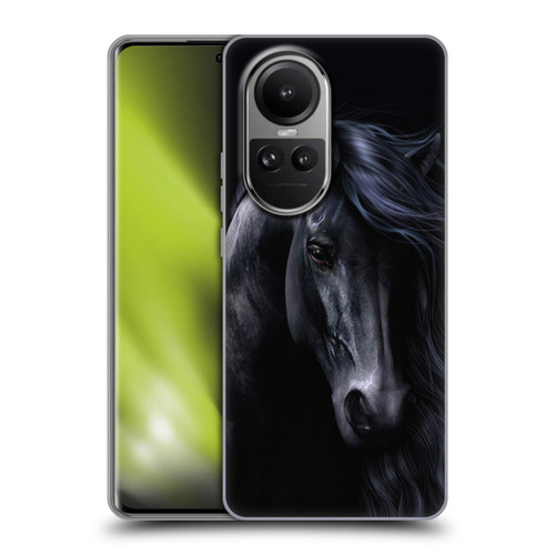 Laurie Prindle Western Stallion The Black Soft Gel Case for OPPO Reno10 5G / Reno10 Pro 5G