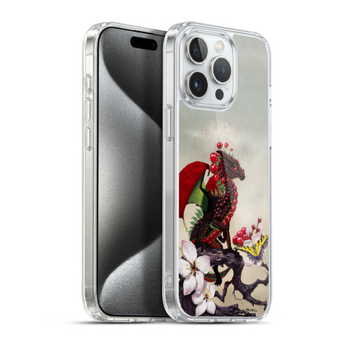 Stanley Morrison Art Cherry Tree, Dragon, Butterfly Soft Gel Case for Apple iPhone 15 Pro Max & MagSafe