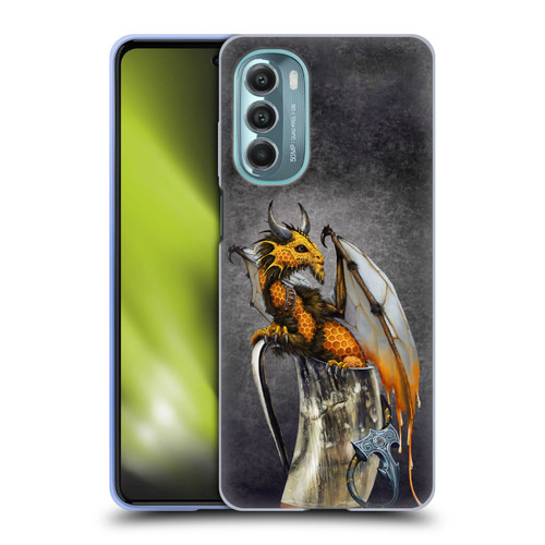 Stanley Morrison Art Dragon In Viking Horn Mug Soft Gel Case for Motorola Moto G Stylus 5G (2022)