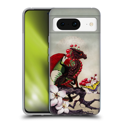 Stanley Morrison Art Cherry Tree, Dragon, Butterfly Soft Gel Case for Google Pixel 8