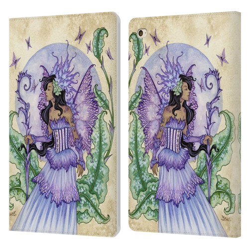 Amy Brown Elemental Fairies Spring Fairy Leather Book Wallet Case Cover For Apple iPad mini 4