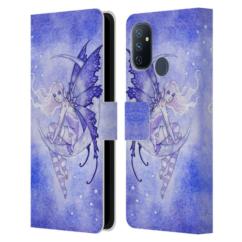 Amy Brown Elemental Fairies Moon Fairy Leather Book Wallet Case Cover For OnePlus Nord N100