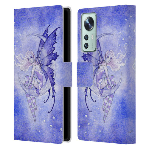 Amy Brown Elemental Fairies Moon Fairy Leather Book Wallet Case Cover For Xiaomi 12