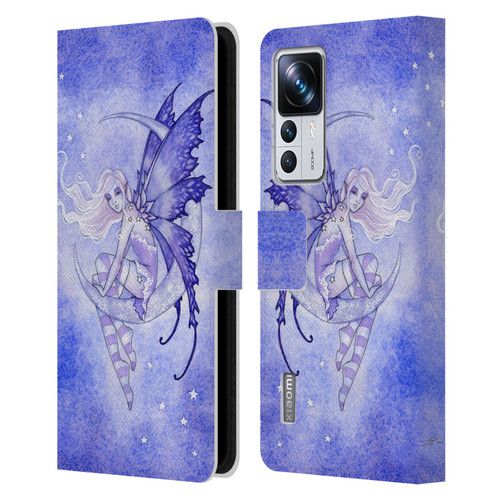 Amy Brown Elemental Fairies Moon Fairy Leather Book Wallet Case Cover For Xiaomi 12T Pro