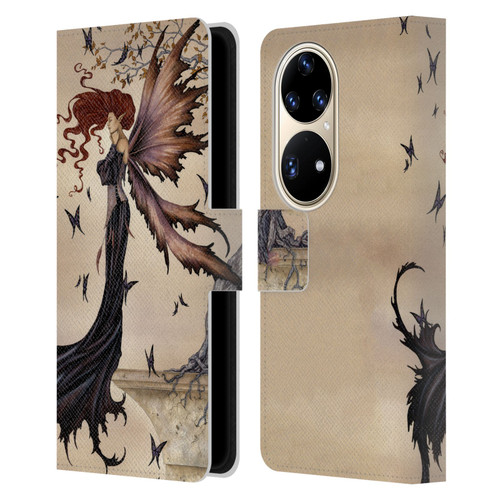 Amy Brown Folklore Mystique Leather Book Wallet Case Cover For Huawei P50 Pro