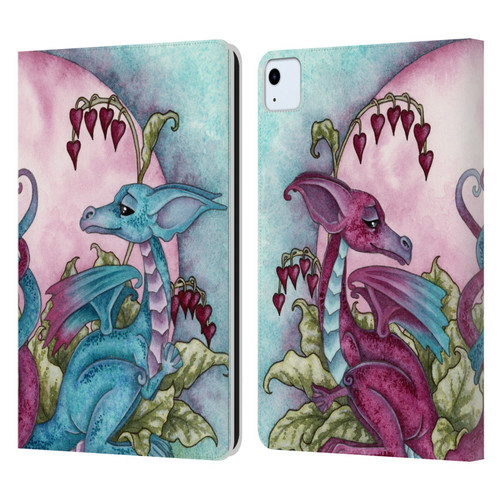 Amy Brown Folklore Love Dragons Leather Book Wallet Case Cover For Apple iPad Air 2020 / 2022