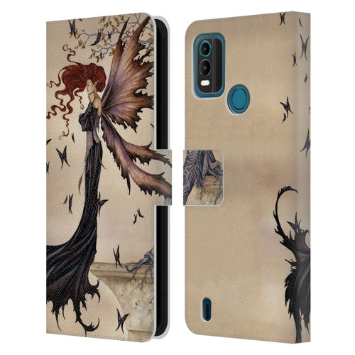 Amy Brown Folklore Mystique Leather Book Wallet Case Cover For Nokia G11 Plus
