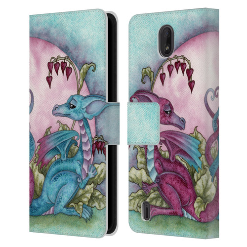 Amy Brown Folklore Love Dragons Leather Book Wallet Case Cover For Nokia C01 Plus/C1 2nd Edition