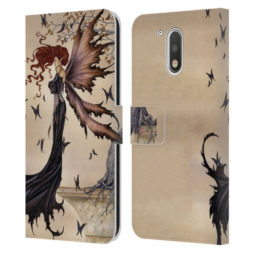 Amy Brown Folklore Mystique Leather Book Wallet Case Cover For Motorola Moto G41