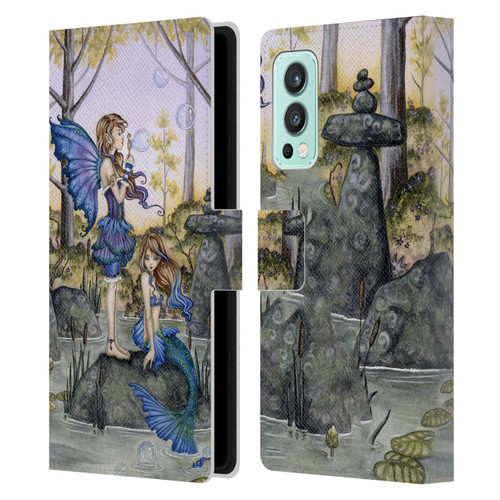 Amy Brown Folklore Cousins Leather Book Wallet Case Cover For OnePlus Nord 2 5G