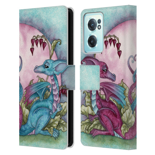 Amy Brown Folklore Love Dragons Leather Book Wallet Case Cover For OnePlus Nord CE 2 5G