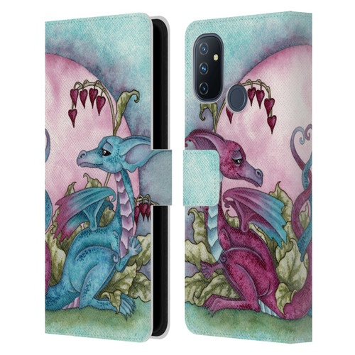 Amy Brown Folklore Love Dragons Leather Book Wallet Case Cover For OnePlus Nord N100