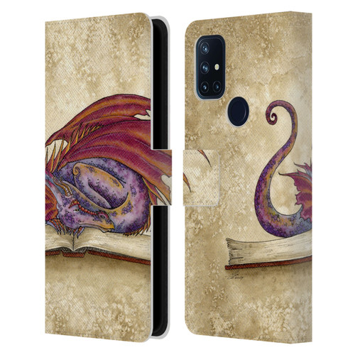 Amy Brown Folklore Bookworm 2 Leather Book Wallet Case Cover For OnePlus Nord N10 5G