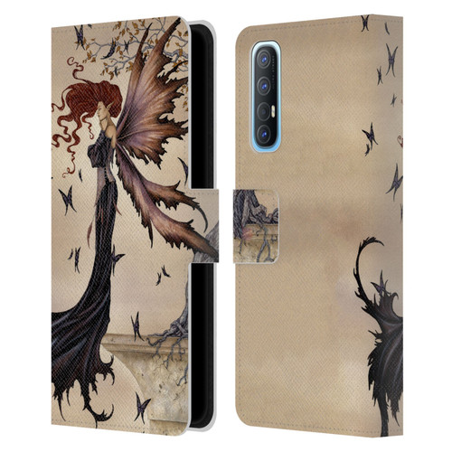 Amy Brown Folklore Mystique Leather Book Wallet Case Cover For OPPO Find X2 Neo 5G