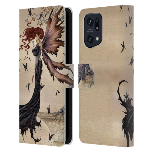 Amy Brown Folklore Mystique Leather Book Wallet Case Cover For OPPO Find X5