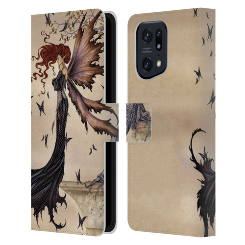 Amy Brown Folklore Mystique Leather Book Wallet Case Cover For OPPO Find X5 Pro