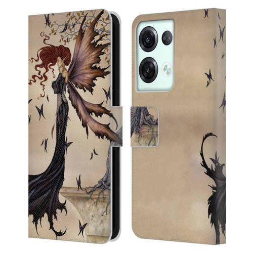 Amy Brown Folklore Mystique Leather Book Wallet Case Cover For OPPO Reno8 Pro