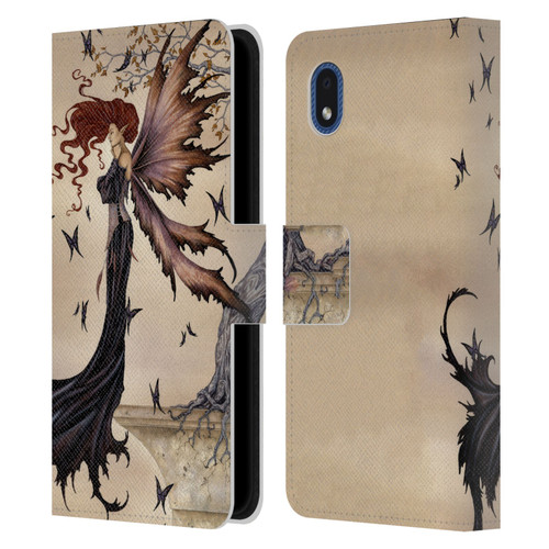 Amy Brown Folklore Mystique Leather Book Wallet Case Cover For Samsung Galaxy A01 Core (2020)