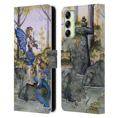 Amy Brown Folklore Cousins Leather Book Wallet Case Cover For Samsung Galaxy A14 5G