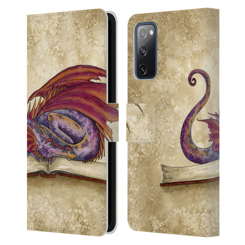 Amy Brown Folklore Bookworm 2 Leather Book Wallet Case Cover For Samsung Galaxy S20 FE / 5G