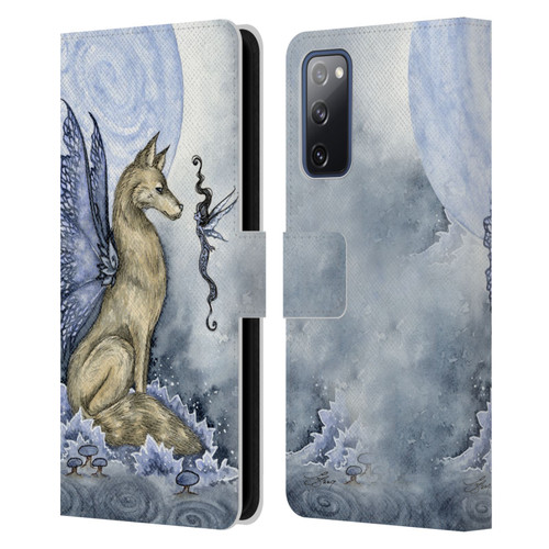 Amy Brown Folklore Wolf Moon Leather Book Wallet Case Cover For Samsung Galaxy S20 FE / 5G