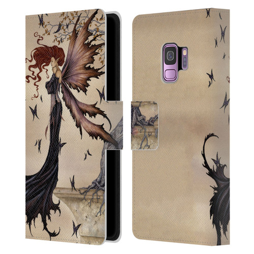 Amy Brown Folklore Mystique Leather Book Wallet Case Cover For Samsung Galaxy S9