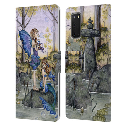 Amy Brown Folklore Cousins Leather Book Wallet Case Cover For Samsung Galaxy S20 / S20 5G