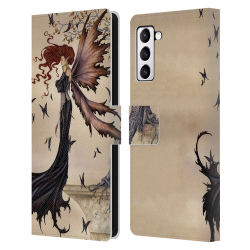 Amy Brown Folklore Mystique Leather Book Wallet Case Cover For Samsung Galaxy S21+ 5G