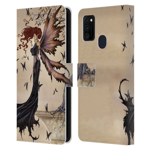 Amy Brown Folklore Mystique Leather Book Wallet Case Cover For Samsung Galaxy M30s (2019)/M21 (2020)