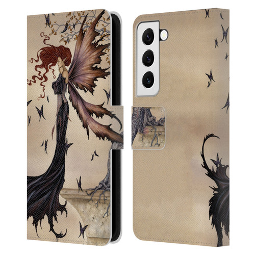 Amy Brown Folklore Mystique Leather Book Wallet Case Cover For Samsung Galaxy S22 5G